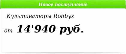 Мотокультиватор Robbyx WM1000
